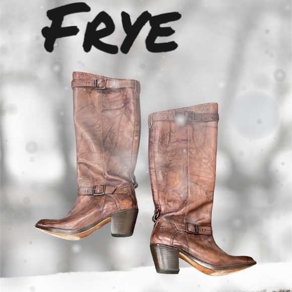 Frye Shoes - Frye Brown Boots